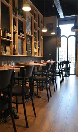 Restaurant inside showcase 1