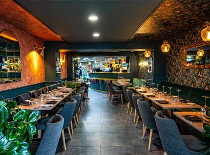 Restaurant interior showcase 1
