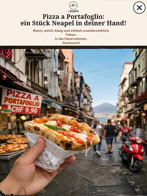 Pizza portafoglio